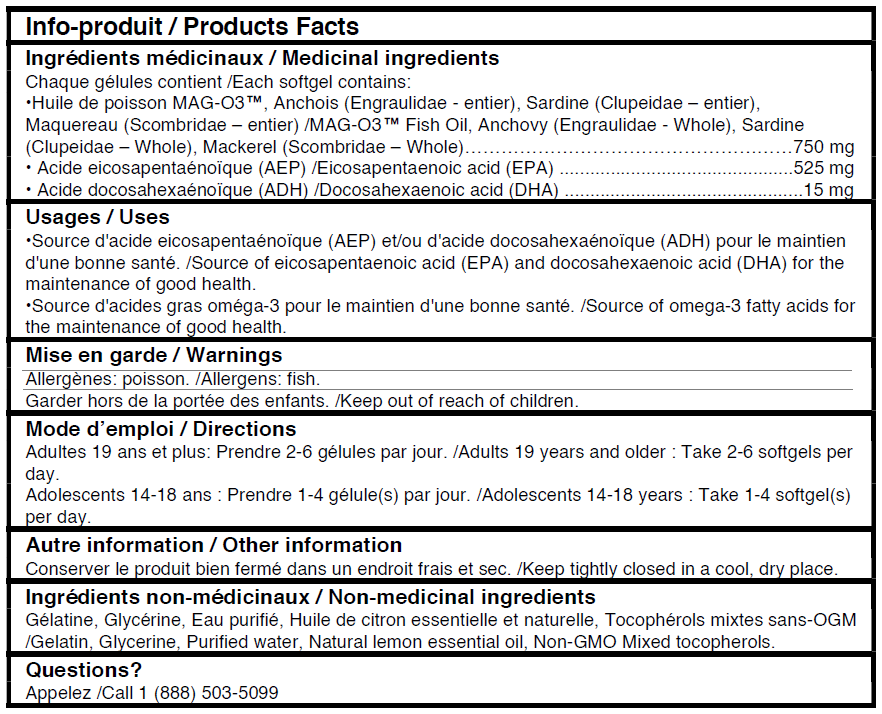 MAG-O3™ MAG-EPA Concentrate | Q-EB02/Q-EB04