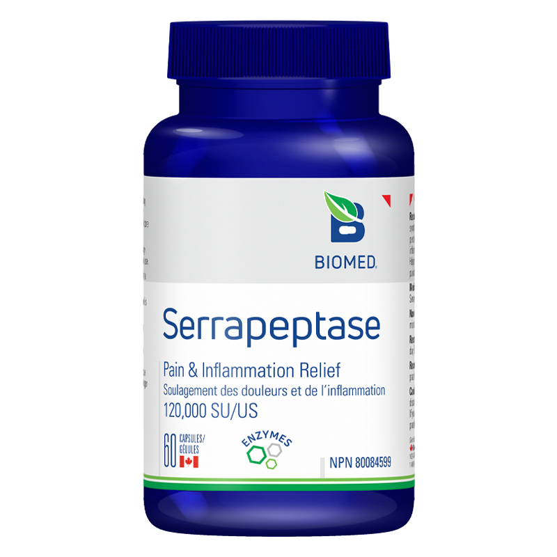 Serrapeptase 120,000 SU 60 caps